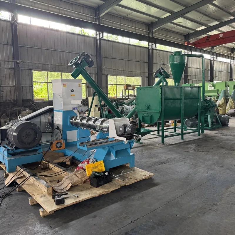 

(Customized for Sea Shipping) 160-type fish feed production line, pet cat food and dog food extruder, turtle, sea cucumber, bird