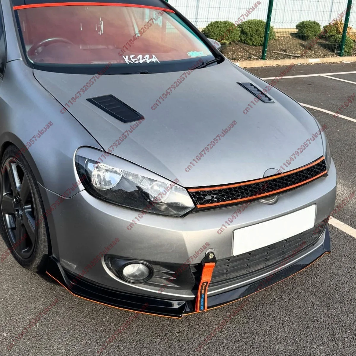 

Глянцевый черный сплиттер переднего бампера для VW Golf MK6 TSI TDI MPI Standard Hatchback 2008-2013, накладка-диффузор, спойлер, автозапчасти