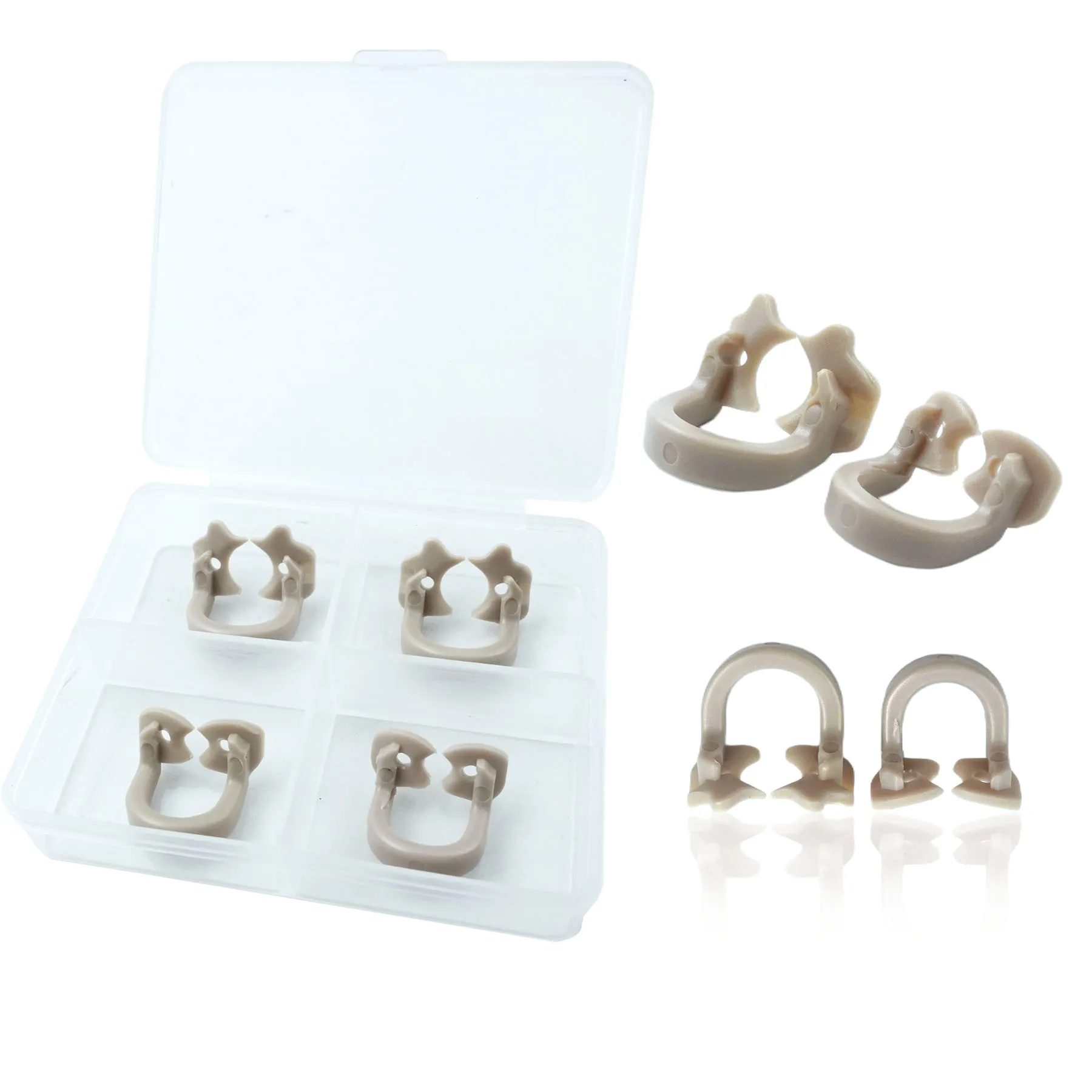 

Зажим для резинового дампа (барьерный), из полимерного материала, автоклавируемый, 134 ° Зажим для дампа-лайна (резиновый) для зуботехнической лаборатории/клиники