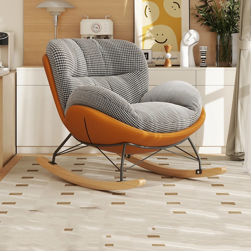 

Arm Rocking Living Room Chairs Girl Nordic Makeup Salon Tumbonas Luxury Comfortable Chairs Bar Fauteuil Salon Terrace Furniture