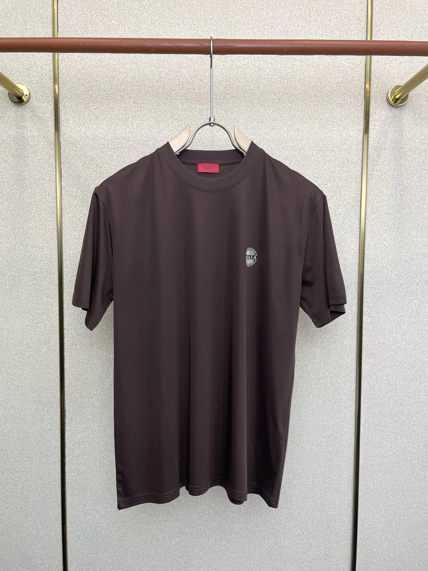 BLLIYOSS Casual T-Shirt Men Cotton 2026 SS New ventilate Casual Half Sleeve Printing Decoration Old Money Essential size M-2XL