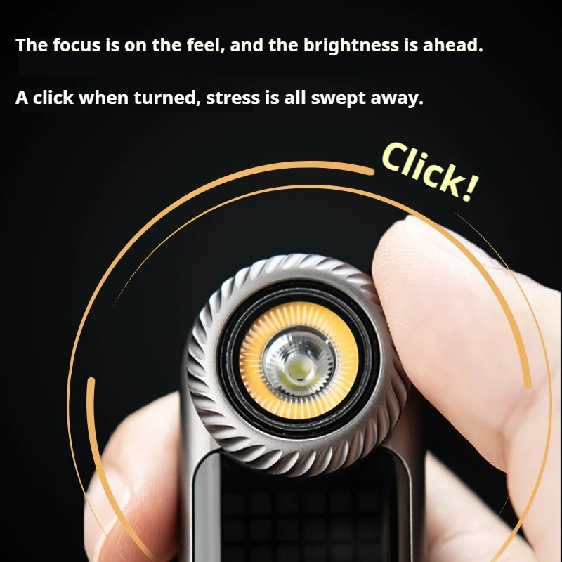 حلقة متعددة الوظائف البسيطة EDC مصباح يدوي LOOPSK09-LOOPDOT المحمولة يده الإضاءة الشعلة للرياضة في الهواء الطلق التخييم رضوخ