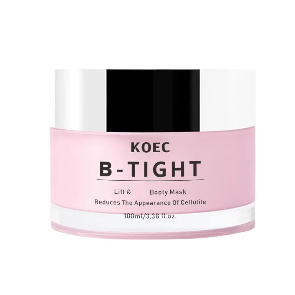 100 مل كريم الجسم Koec B-Tight بحمض الهيالورونيك الوردي - ترطيب لشد البشرة ورفع يدوم طويلاً يقلل من الترهل للعناية اليومية بالجسم