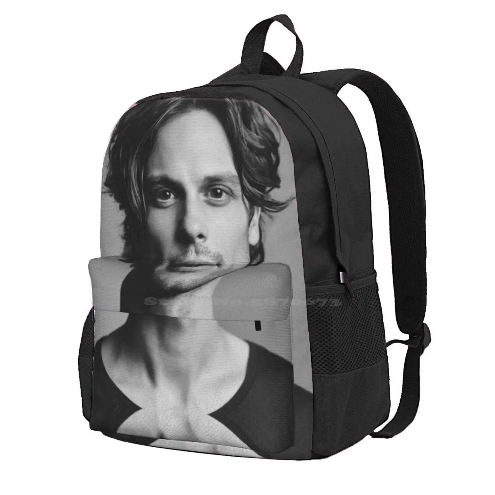 Matthew Gray Gubler Hot Sale Schoolbag Backpack Fashion Bags Criminal Minds Fbi