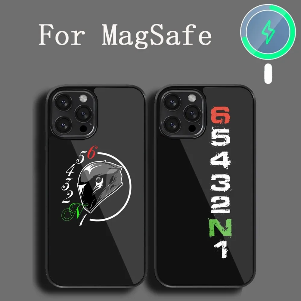 Motorcycl 1N23456 Phone Case For iPhone 14 13 12 11 15 Pro Max Plus Magsafe Magnetic Cover