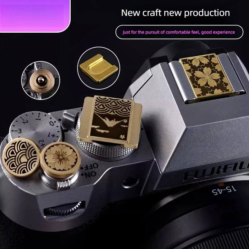 كاميرا معدنية الحذاء الساخن غطاء غبار ل Fujifilm XT30II X100V X100F X100S XS10 XT200 XT100 XT30 II XT20 XT10 XT4 XT3 XT2 XE4 XE3