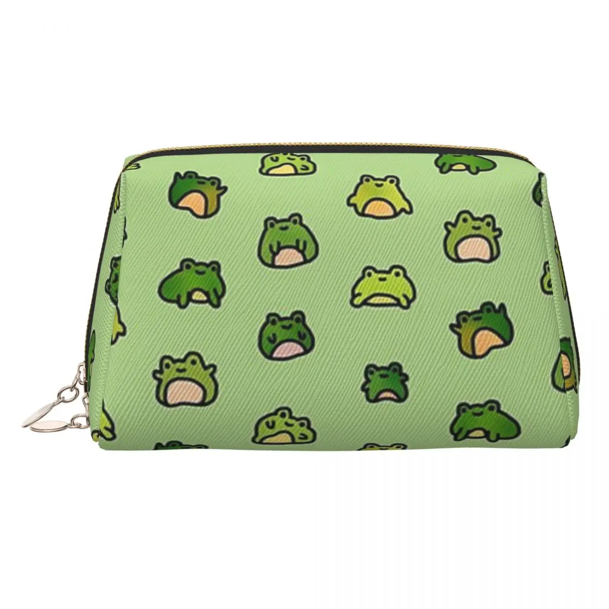 

Женская косметичка с лягушками, дорожный органайзер для макияжа, сумка для хранения туалетных принадлежностей, Dopp Kit Case