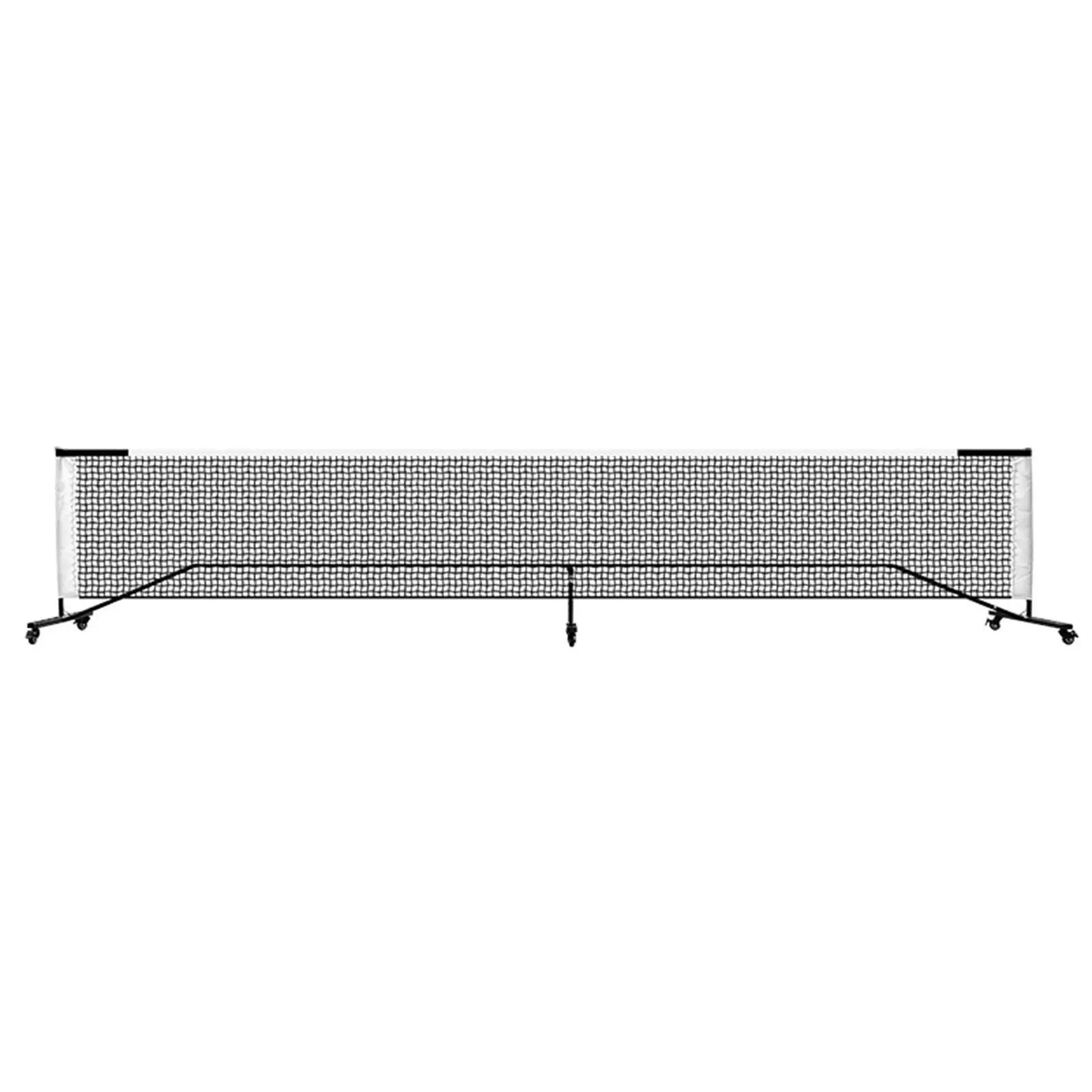 

Portable Pickleball Net System Pickle Ball Net 22ft with Metal Frame Stand Tennis Net Sports Net for Game Indoor Backyard