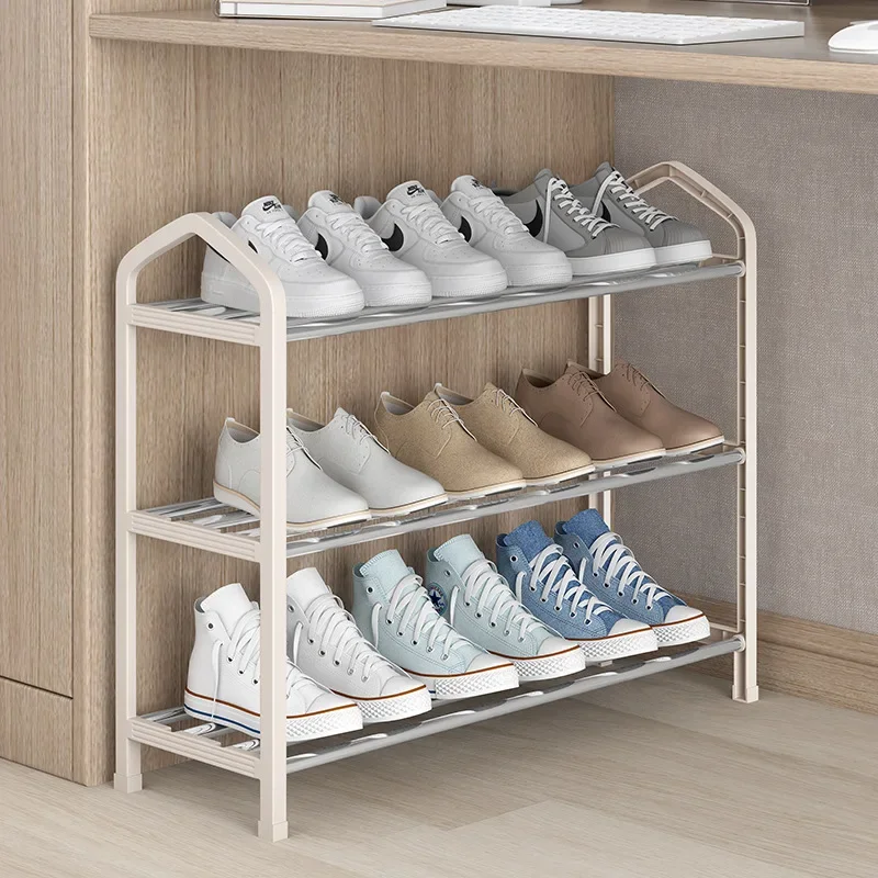 

Simple Shoe Rack Household Multi-layer Economical Dormitory Door Dust-proof Storage Shoe Cabinet Space-saving Small Shoe Rack