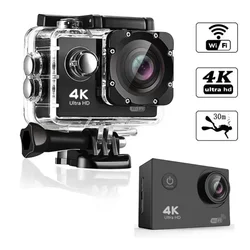 Action Camera Ultra HD 4K / 30fps WiFi 2.0