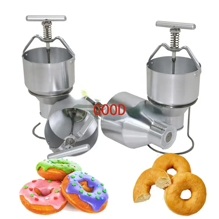 Baking Equipment Small Donuts Dispenser Dropper Hand Held Mini Donut Machine Manual Donut