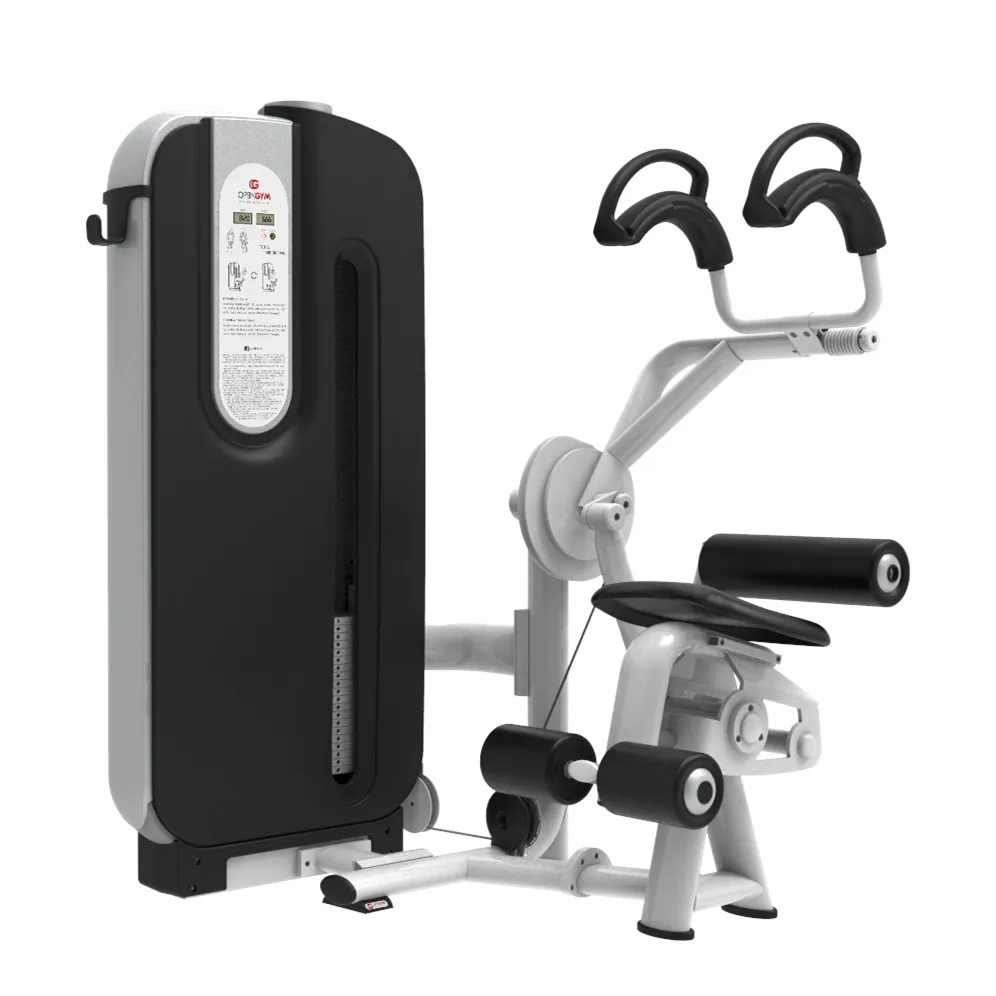 LAND FITNESS معدات الصالة الرياضية التجارية عالية الجودة آلة اختيار تحميل دبوس البطن الإجمالي