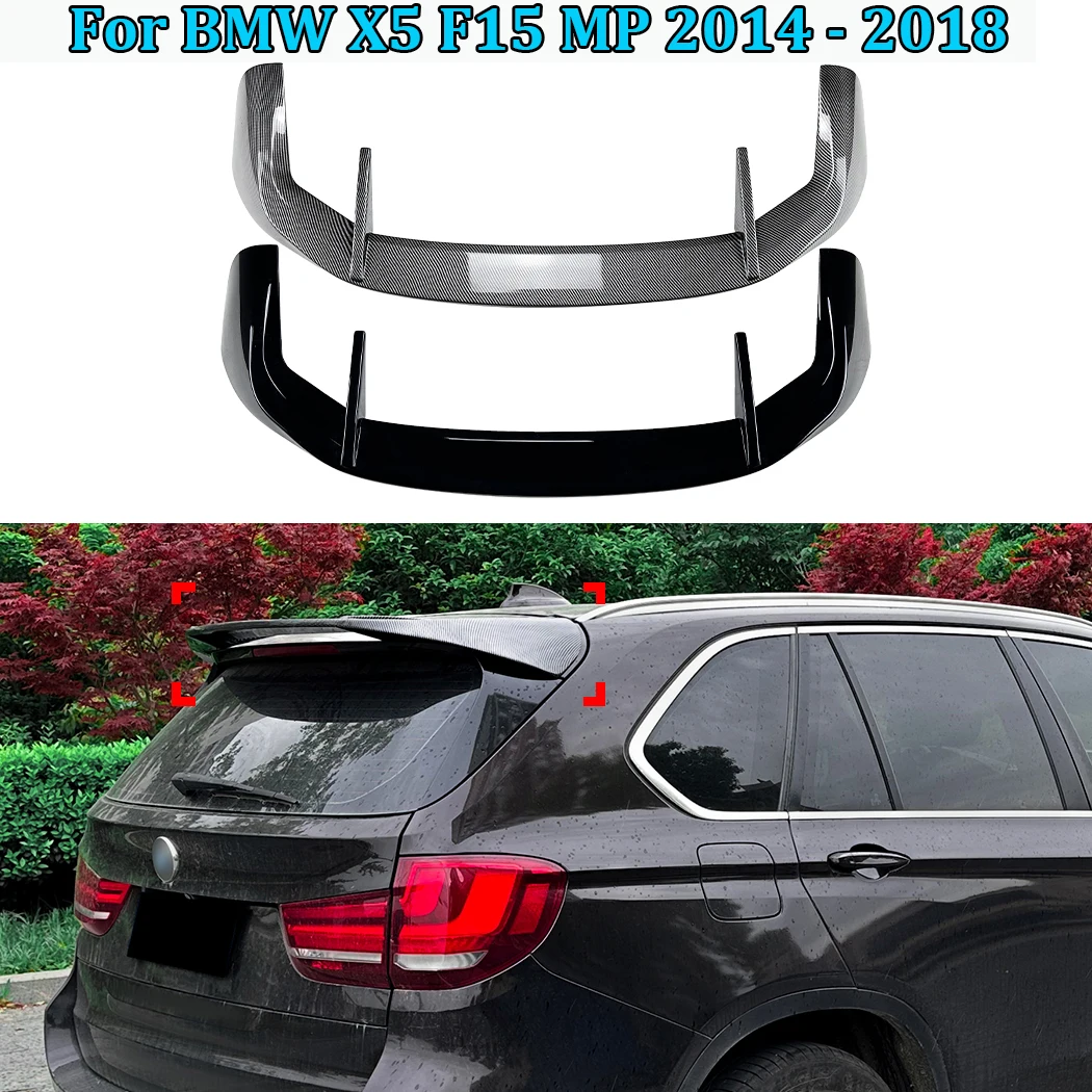 

Glossy Black Car Rear Trunk Roof Spoiler Wings For BMW X5 F15 2014 - 2018 ABS Tail Spoiler Wing Wing Trunk Tail Replacement