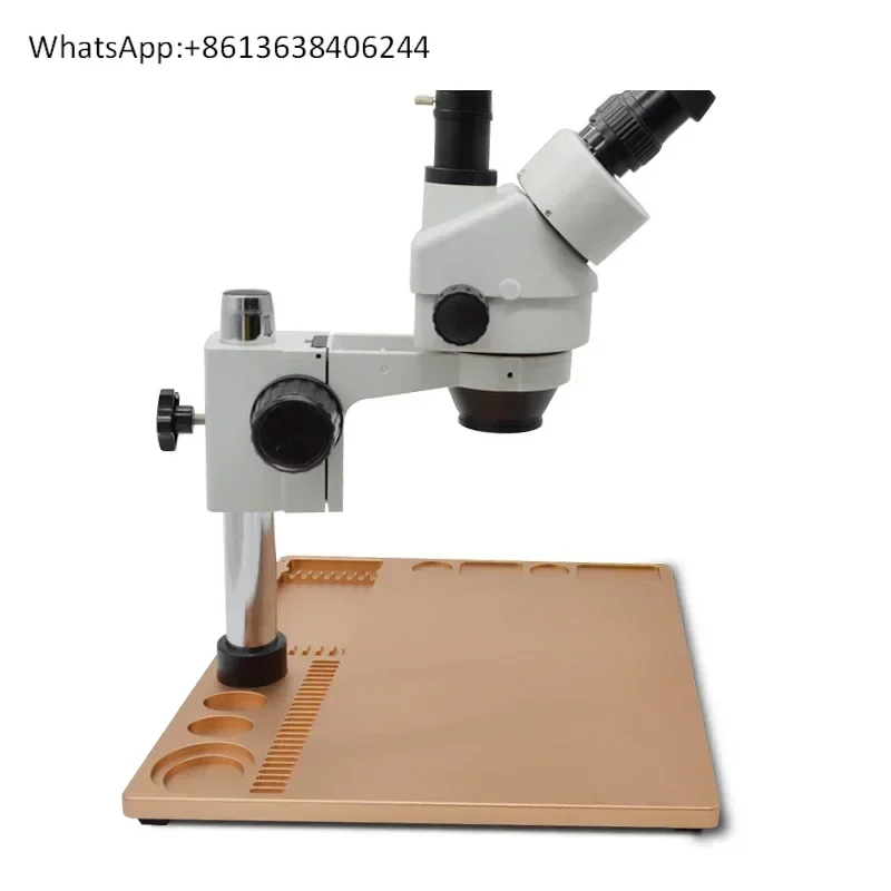 

Metal Repair Microscopio Base Trinocular Stereo Electronic Microscope
