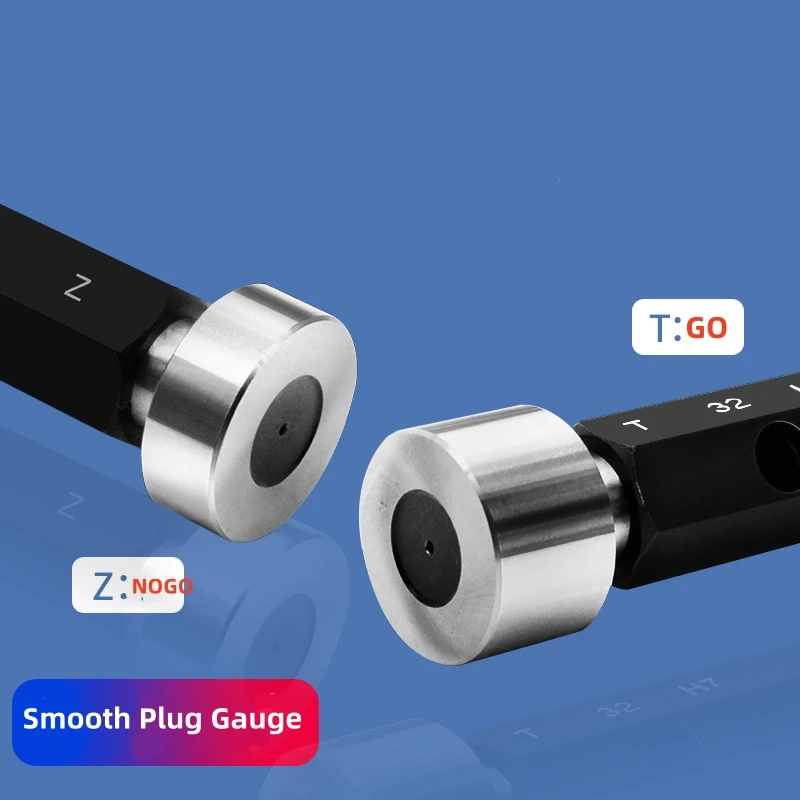 Imagem -03 - Suave Plug Gauge go e Nogo Gauge Medidor de Abertura Diâmetro Interno Gauge Alta Precisão h7 f 260 mm 1pc