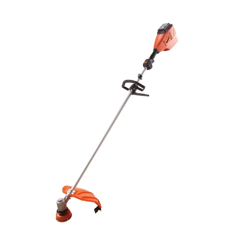 Cordless Electric Grass Trimmer Lawn Mower Weed Brush Length Adjustable Cutter Garden Tools