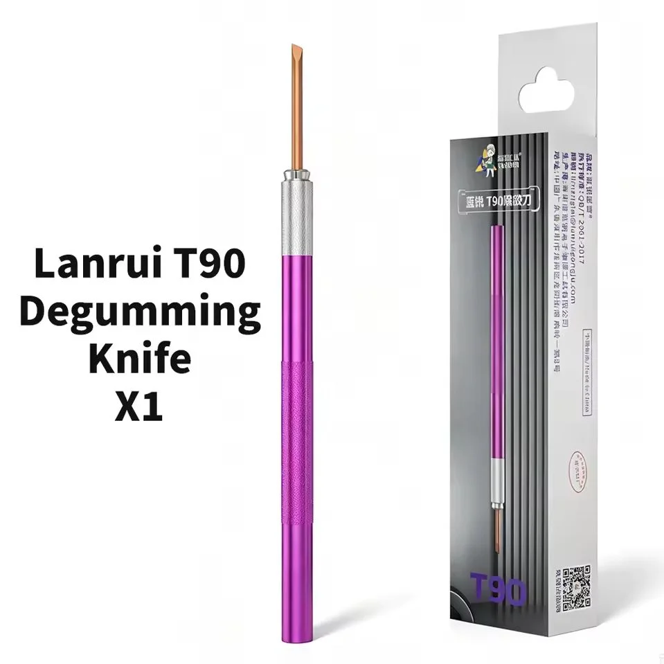Lanrui T90 CPU & PCB Glue Removal Tool Precision Adhesive Remover Pen For Phone Motherboard IC Chip Repair