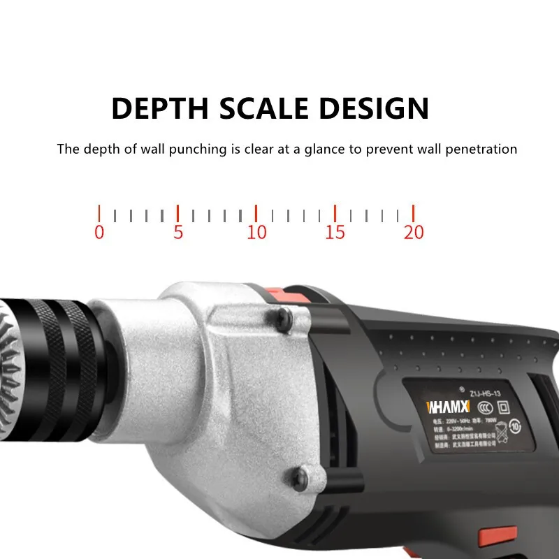 Multifunktionales elektrisches Handbohrset für die Wartung von Heim-Hardware