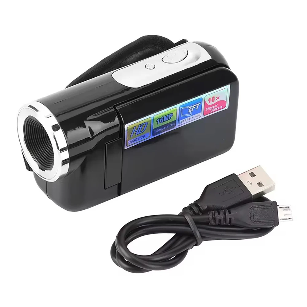 32GB 1080P 16MP 16X التكبير كاميرا رقمية مع ملء الضوء 2.0 ''تدوير شاشة كاميرا فيديو HD مسجل فيديو كاميرا هدية عيد ميلاد