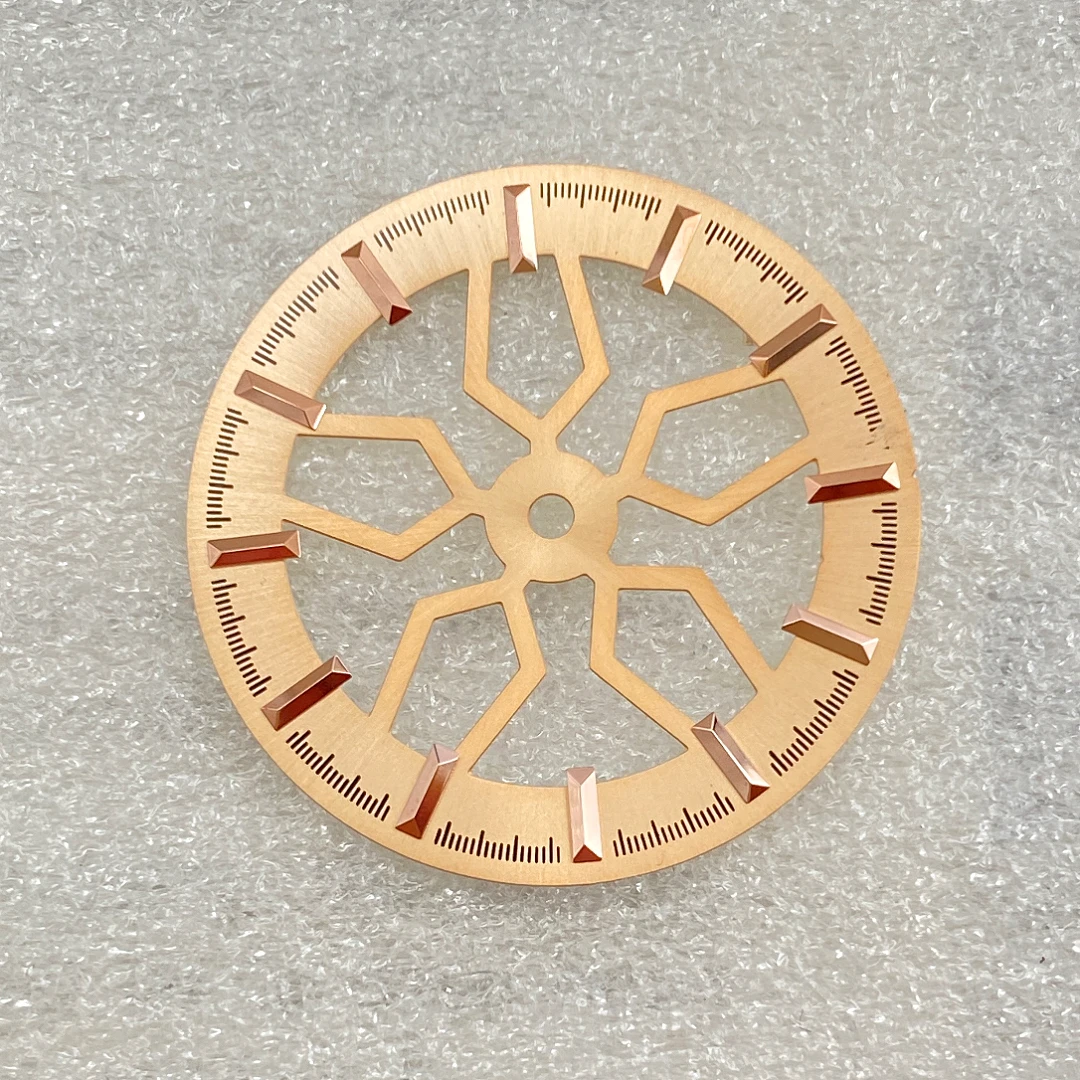 31.8 مللي متر عجلة مجوفة العظام الطلب دون مضيئة حرفيا مناسبة ل NH70 حركة تعديل ساعة اكسسوارات لتقوم بها بنفسك إصلاح #4