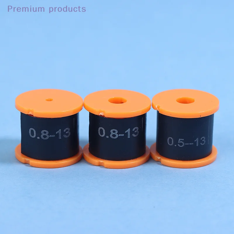 2 قطعة ورقة الرصاص الصيد 0.4/0.5/0.6/0.8 مللي متر سمك تخرج لفائف الرصاص الصيد معالجة الصيد مقياس الرصاص لفائف اكسسوارات #3