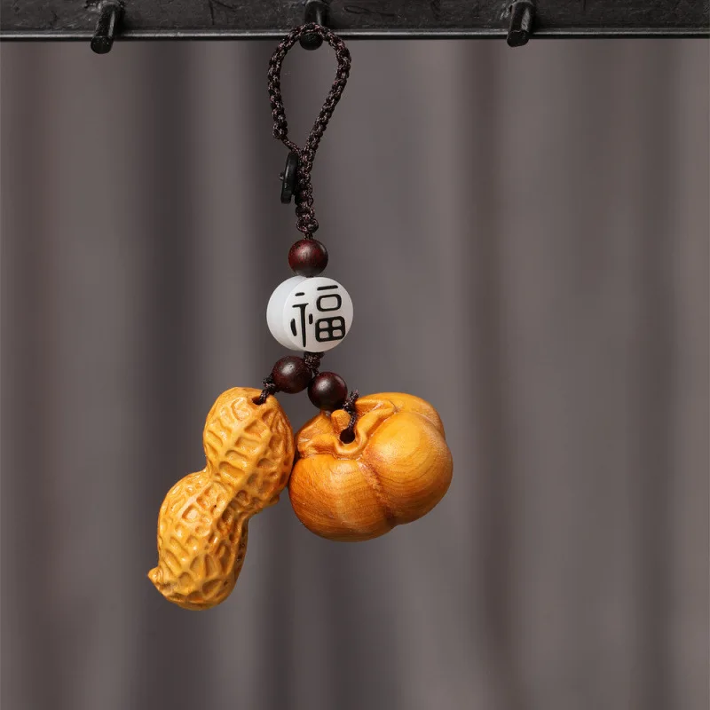 Cute Anaimal Mobile Phone Chain Pendant  Ruyi Key Chain Accessories Wholesale Good Things Happen Pendant Decorative Figurines