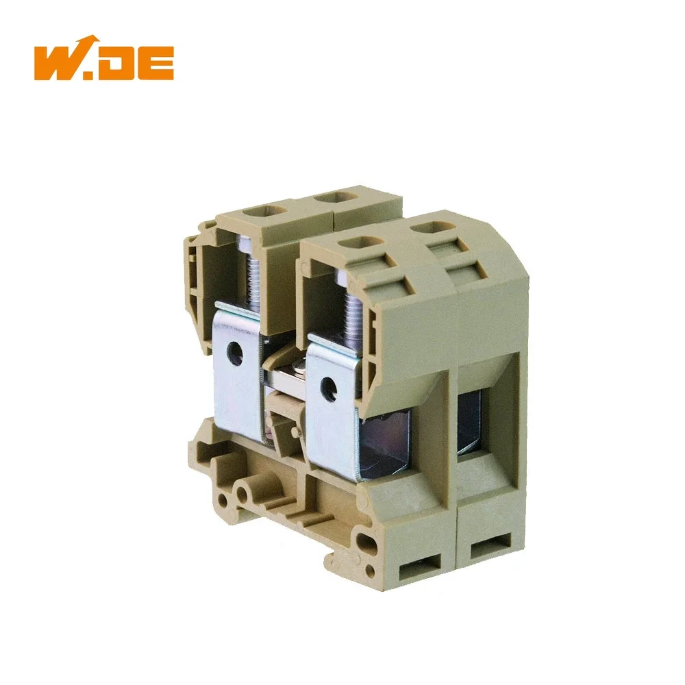 SAK-70/35 Wire Conductor Connector High Current Screw Connection Din Rail Terminal Blocks, Electrical SAK70/35 Terminal Block