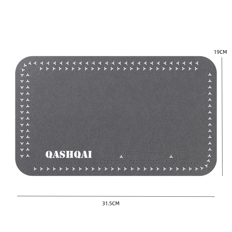 Car Center Console Cushion Pad Suede Armrest Seat Box Cover Protector For Nissan Qashqai J10 J11 2021 2020 2019 2018- 2011 2010