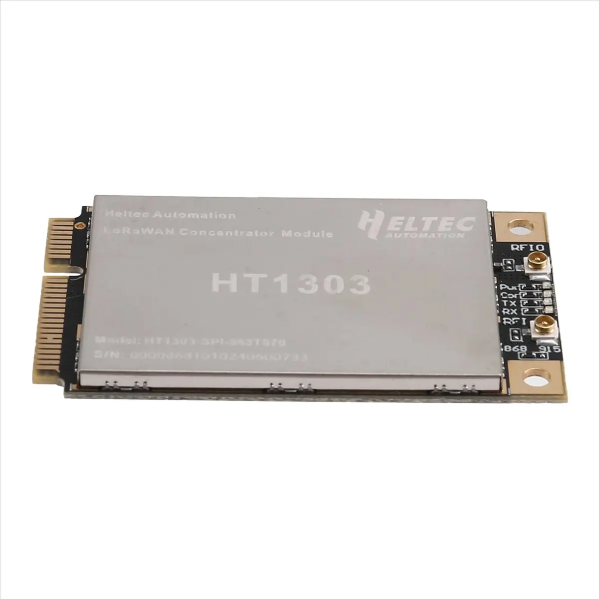 DT60  HT1303 LoRaWAN Concentrator Module SX1302 SX1250 Chip LoRa Gateway Base Station Module 868MHz SPI Version