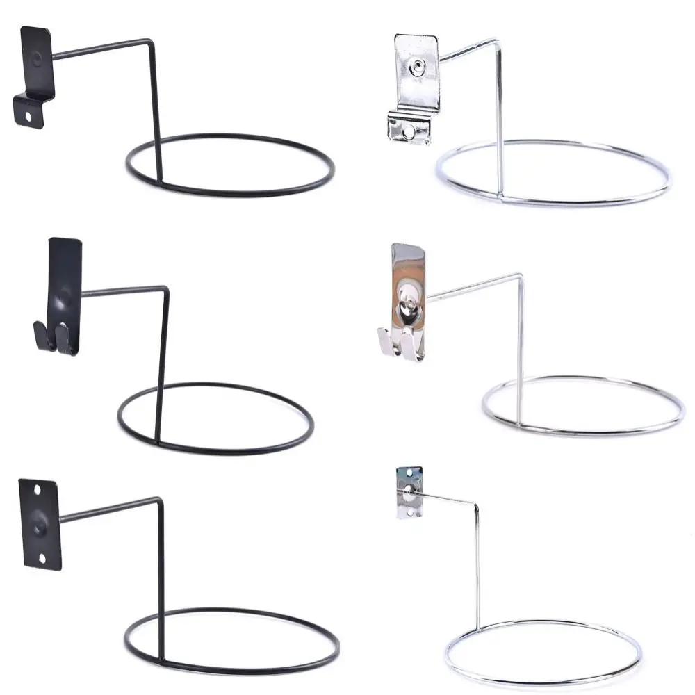 1Pcs New Wall Mounted Cap Holder Rack Storage Display Stand Organizer Hat Bracket Metal Pegboard Hook Accessories Helmet Hanger