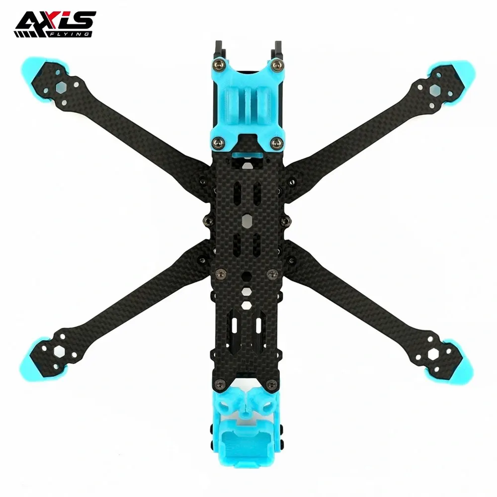 Axisflying Manta5 5 pouces FPV cadre Kits écrasé X 238mm empattement 5mm épaisseur de bras pour RC quadrirotor Freestyle Drone pièces