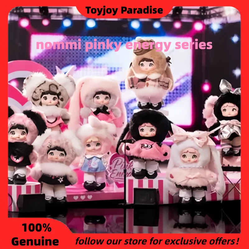 

New Genuine Nommi Pinky Energy Series Blind Box Cute Vinyl Plush Toys Collections Lovely Dolls Mystery Box As Birthday Gifts