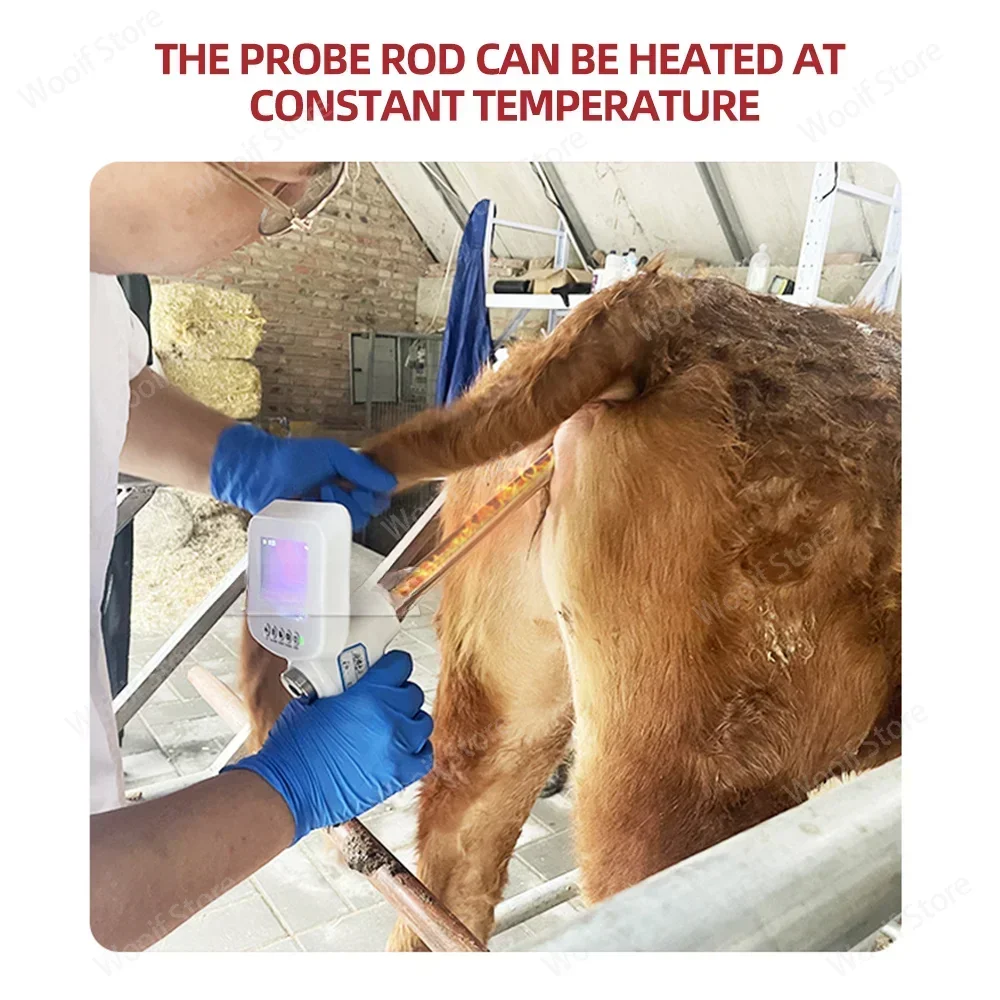 Pistola de inseminación Artificial Visual, equipo de cría de ganado y caballos, dispositivo de inseminación para cría de ovejas, cerdos y ganado