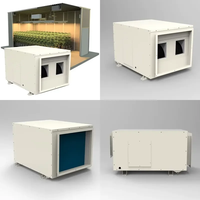 240 Liters Per Day Industrial Ceiling Dehumidifier for Planting Tents High Capacity Moisture Removal System for Greenhouse