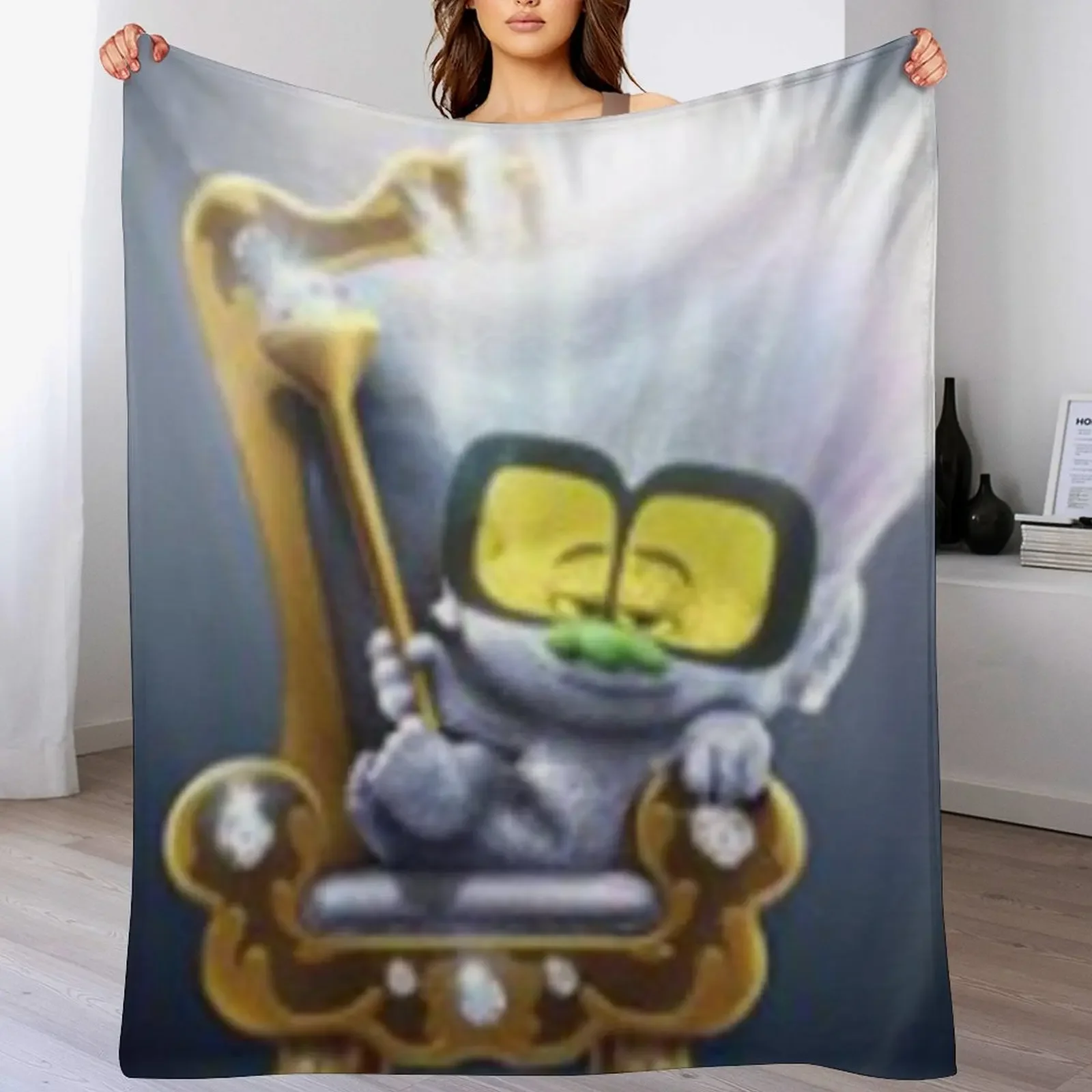 

Tiny Diamond King Throw Blanket Bed Fashionable cosplay anime christmas gifts Single Blankets