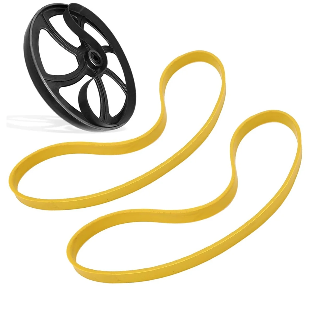 

ABNJ 2 шт. ленточные пилы, нескользящая резиновая шина с шумоподавлением для 10-дюймового деревообрабатывающего колеса ленточной пилы, инструмент