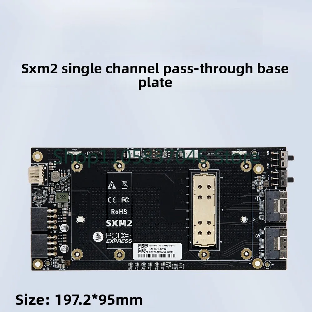 SXM2 single channel X16 straight through motherboard 8654 interface/V100 graphics card external connection