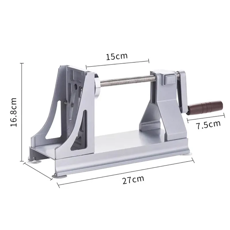 3 Pisau Spiralizer Sayuran Alat Pengiris Spiral Pasta Sayuran Parutan Spaghetti Pemotong Salad Pemotong Kentang Pembuat Goreng Keriting