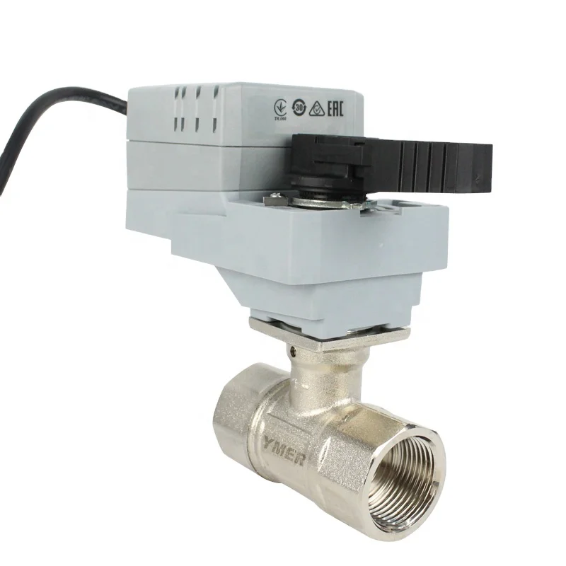 عالية الدقة AC24V صمامات التحكم النسبية الكهربائية 2-10 فولت 4-20mA إشارة للمياه النفط تنظيم الغاز الكرة OEM للتخصيص #3