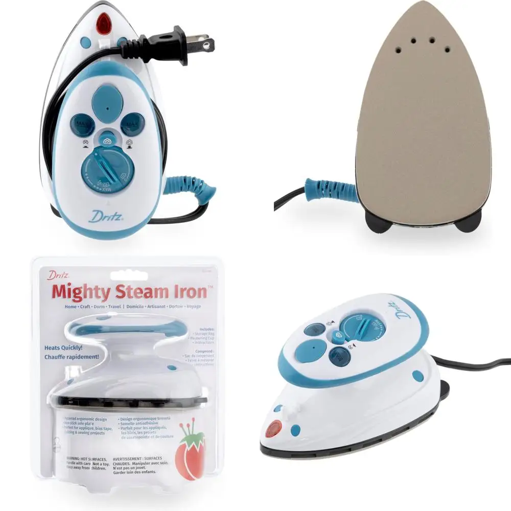 

Портативный мини-паровой утюг для квилтинга, рукоделия и шитья - компактный дорожный отпариватель для дома и путешествий