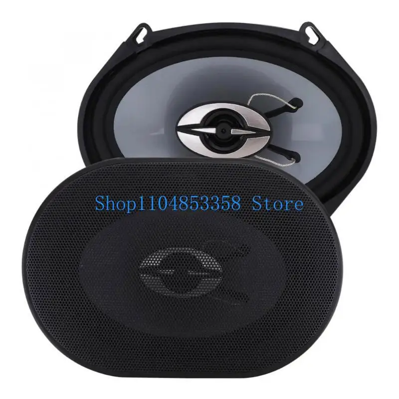 High Sensitivity 91dB HiFi Car Loudspeakers 50W Coaxial Stereo Systems with Deep Bass&Crisp Treble Wide Frequency Range