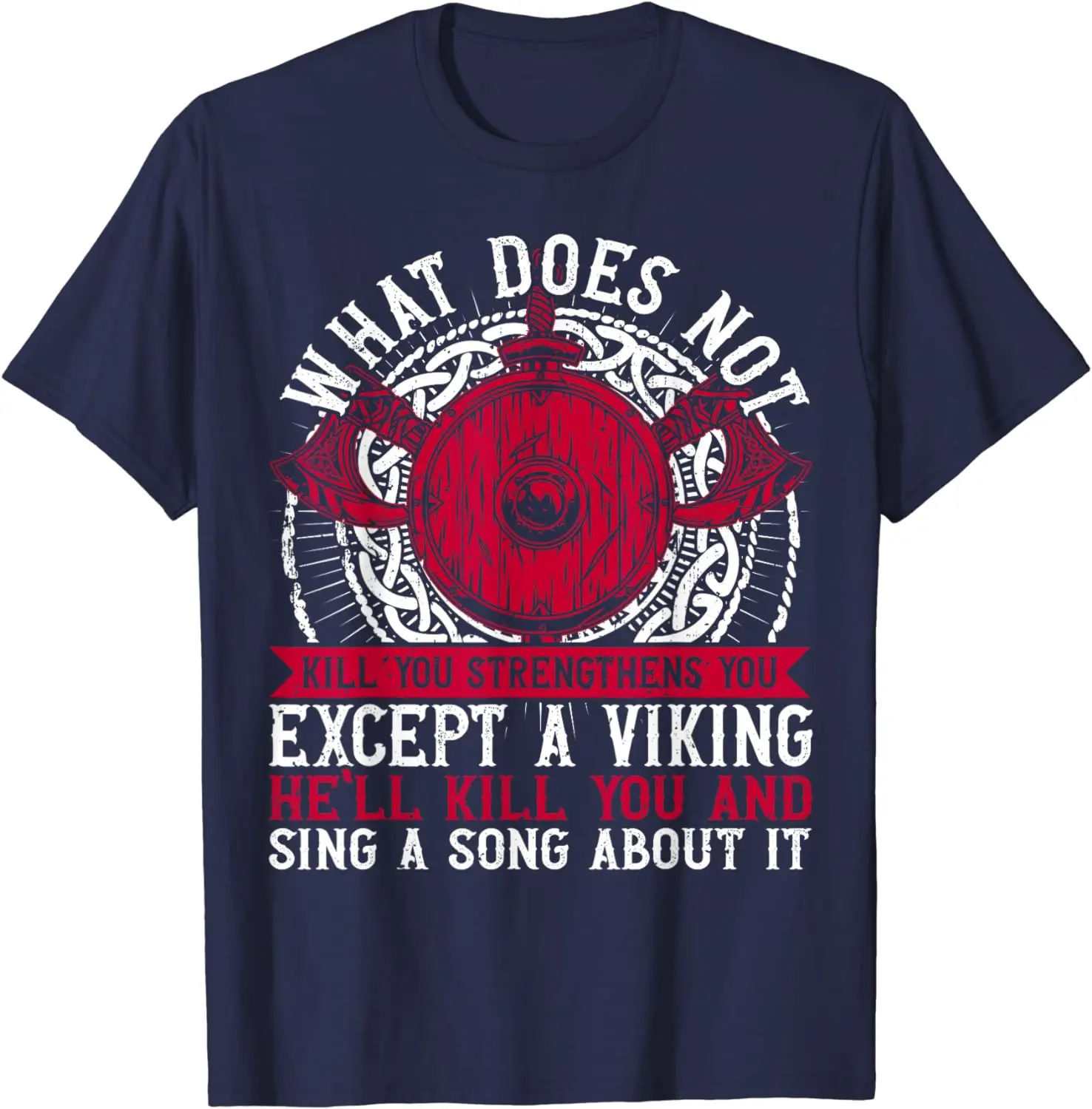 Will  And Sing Songs, Norse Mythology T-Shirt