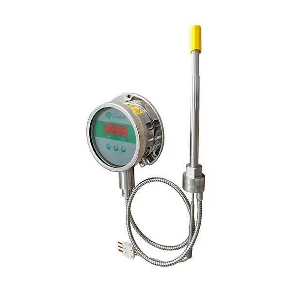 PG133X 0MPA-200MPa Thermocouple or RTD built in threaded mounting Melt Pressure gauge with LCD display