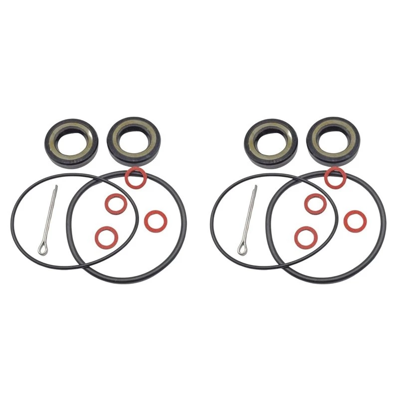 Best-Selling 2X 93101-17054 Outboard Lower Unit Prop Shaft Gearcase Oil Seal O-Ring 93210-57M09 Pin For Yamaha 2/4 Str 9.9 13.5
