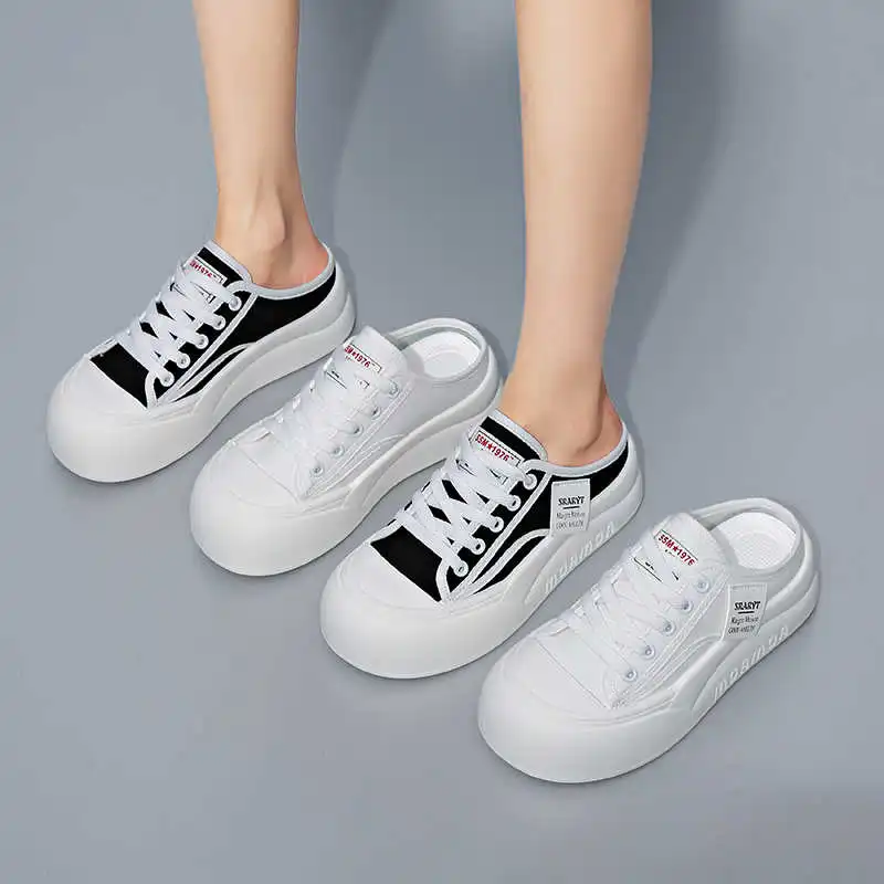 Lace Up Demi-season Shoes Classic Tennis Female Sneakers Woman Sports Tenisky Shors Luxary Sport Baskettes Loafter