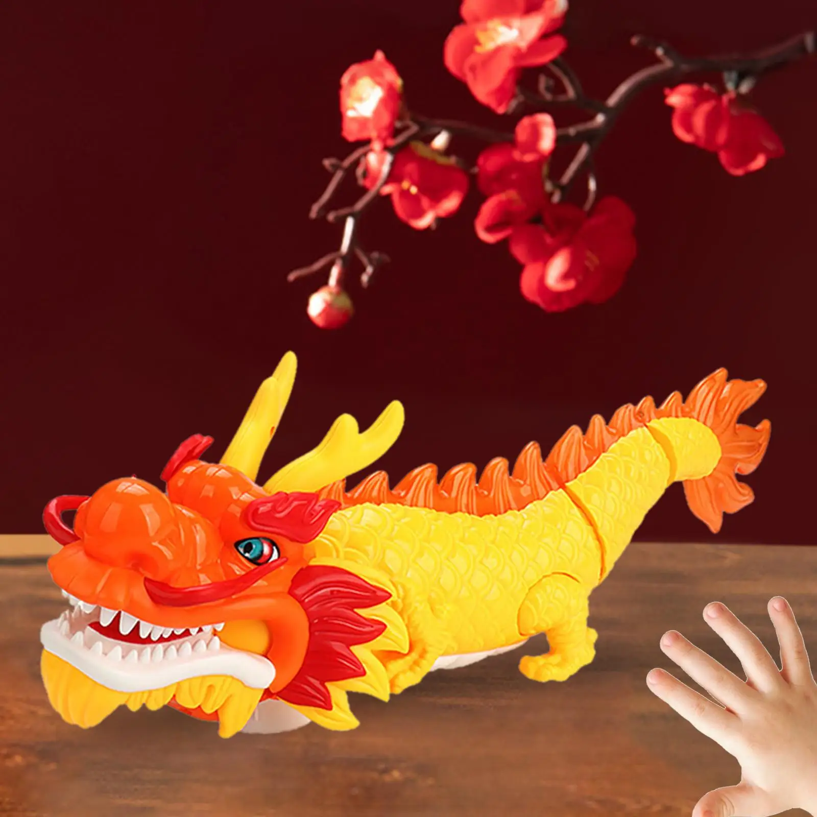 Electric Dancing Chinese Dragon Toys, Musical Toys, Early Educational Toys Gifts