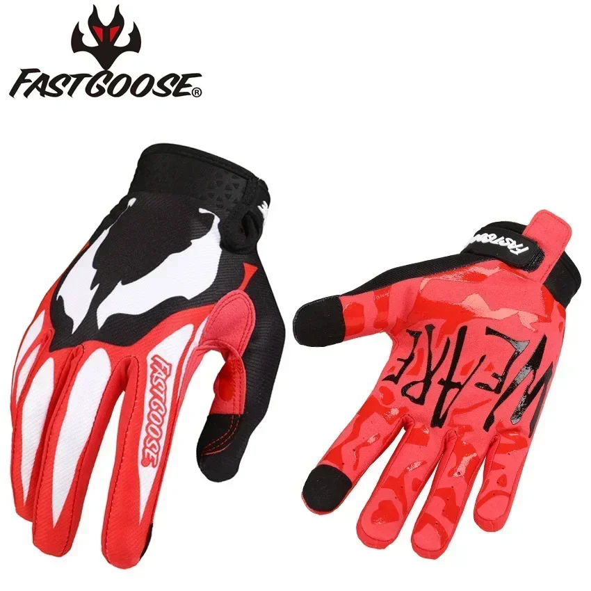 FASTGOOSE Venom Motocross Glove Guante MX Off-road Cycling Racing Glove Bike DH MX MTB Drit Bicycle Guante Motorcycle Moto Glove