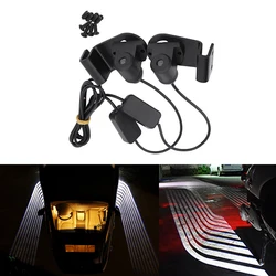 2pcs Car Door Angel Wings Welcome LED Projector Lamp Courtesy Ghost Shadow Light Projection Lamp