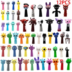 New 12PCS Set Funny Sprunki Figuras Model 6-8cm PVC Sprunki Game Anime Action & Toy Figures Cartoon Children Birthday Gifts Toys