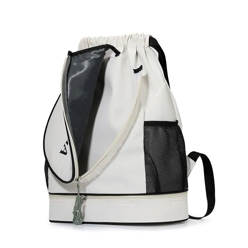 Borsa da nuoto con separazione asciutta e bagnata, borsa da basket con coulisse per sport e fitness, borsa da allenamento e yoga per il commercio all'ingrosso